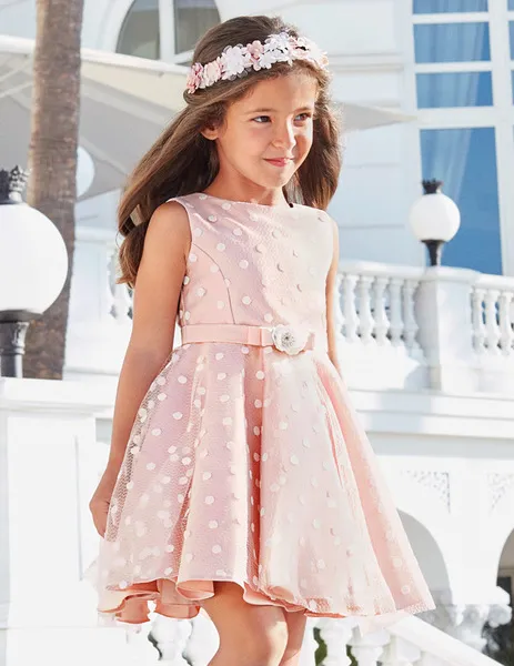vestido topos tul flocks 5005 abel y lula