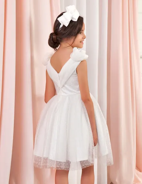 vestido tul escarcha 5006 abel y lula