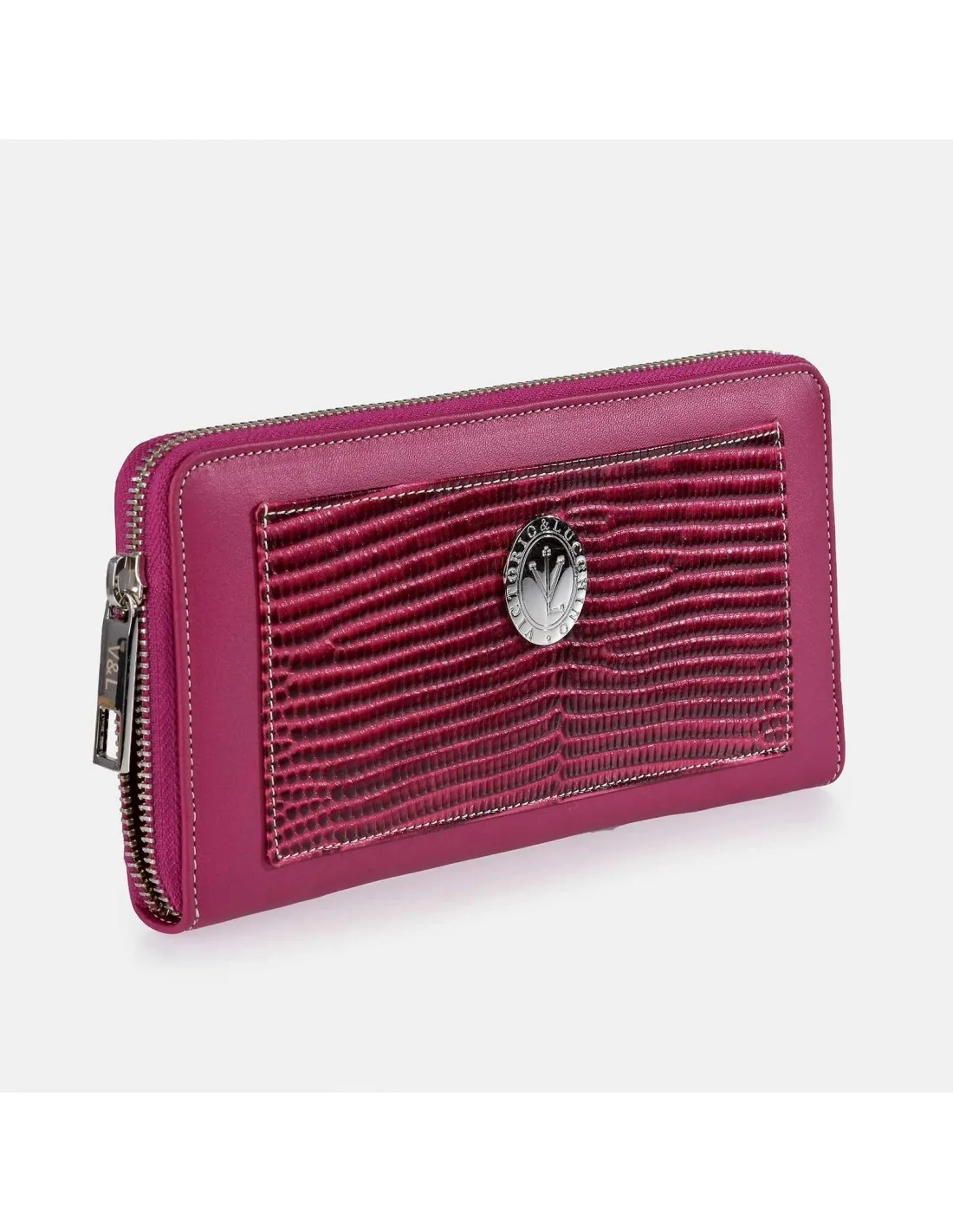 Victorio & Lucchino Monedero Cremallera Grande mujer Colección Tejus