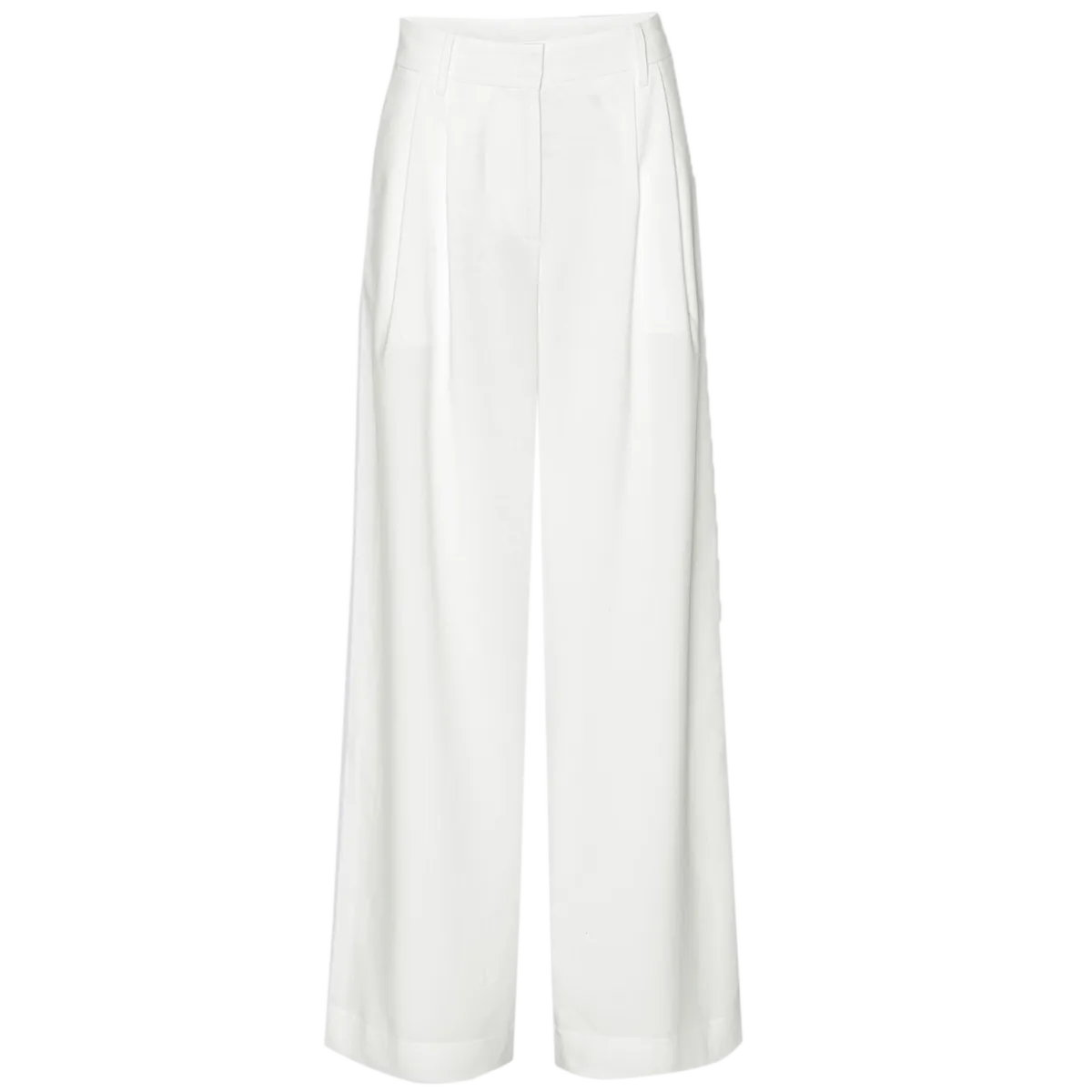 Wide Pants With Pleats