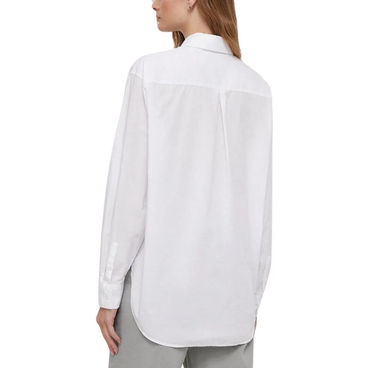 WOVEN LABEL RELAXED SHIRT
