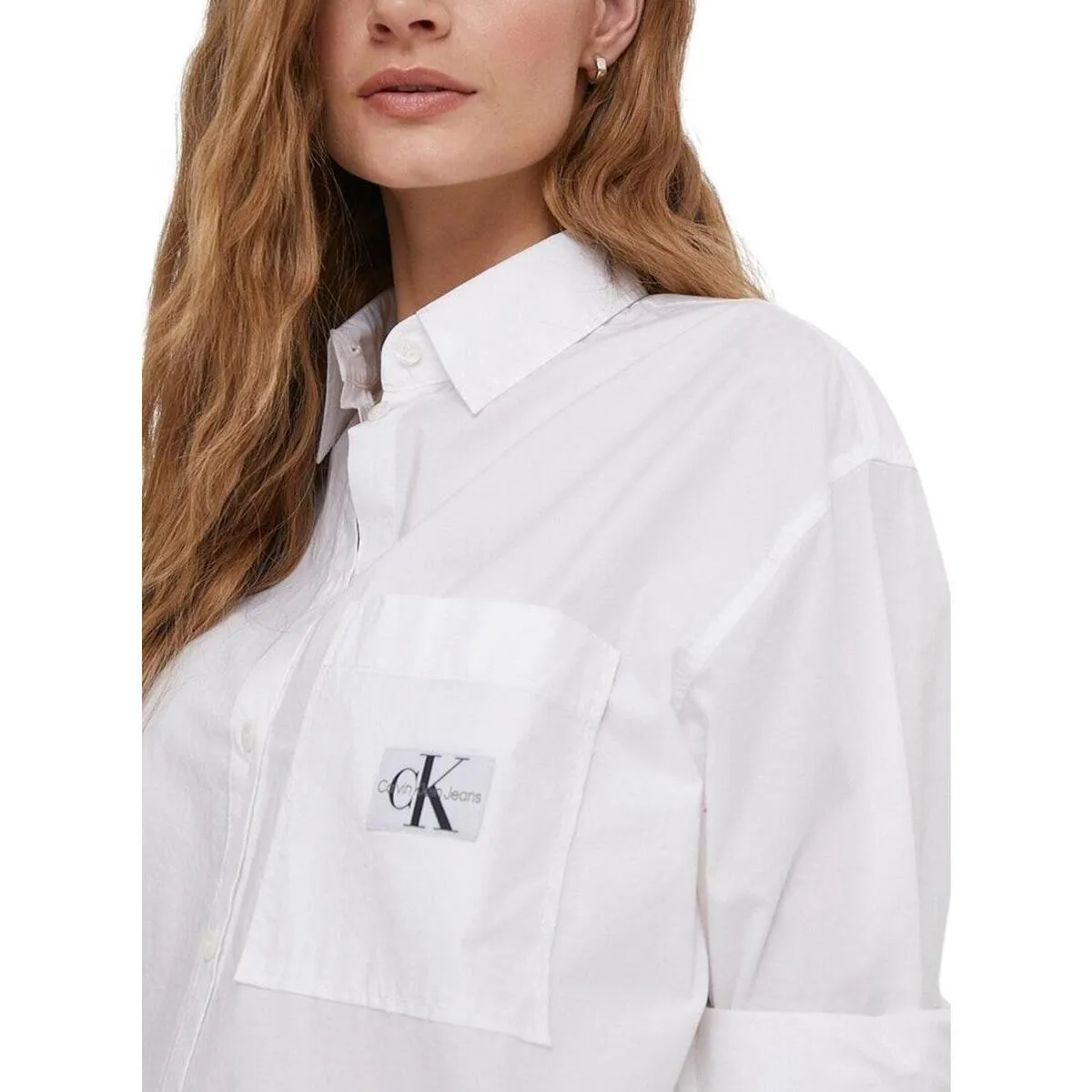WOVEN LABEL RELAXED SHIRT