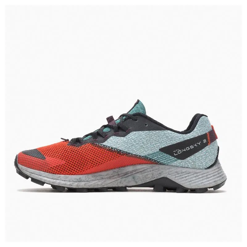 Zapatillas de trail Merrell Long Sky 2 para hombre (mandarina)