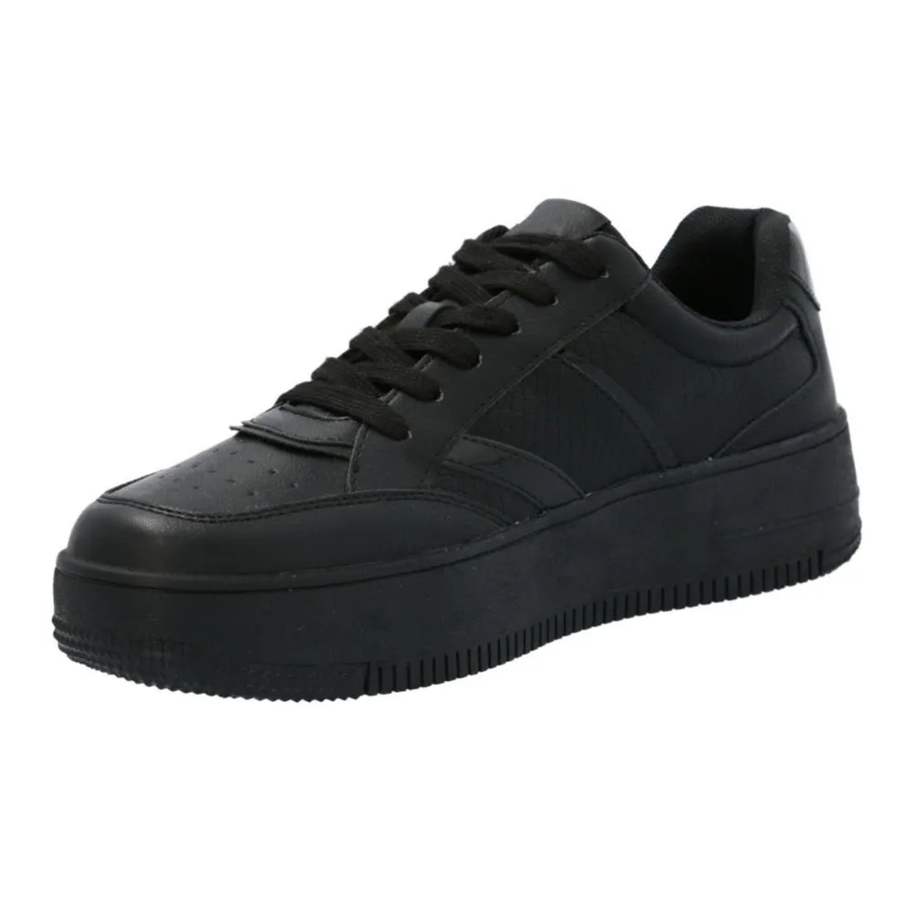 Zapatillas Urbanas Hush Puppies Para Mujer Caco Negro