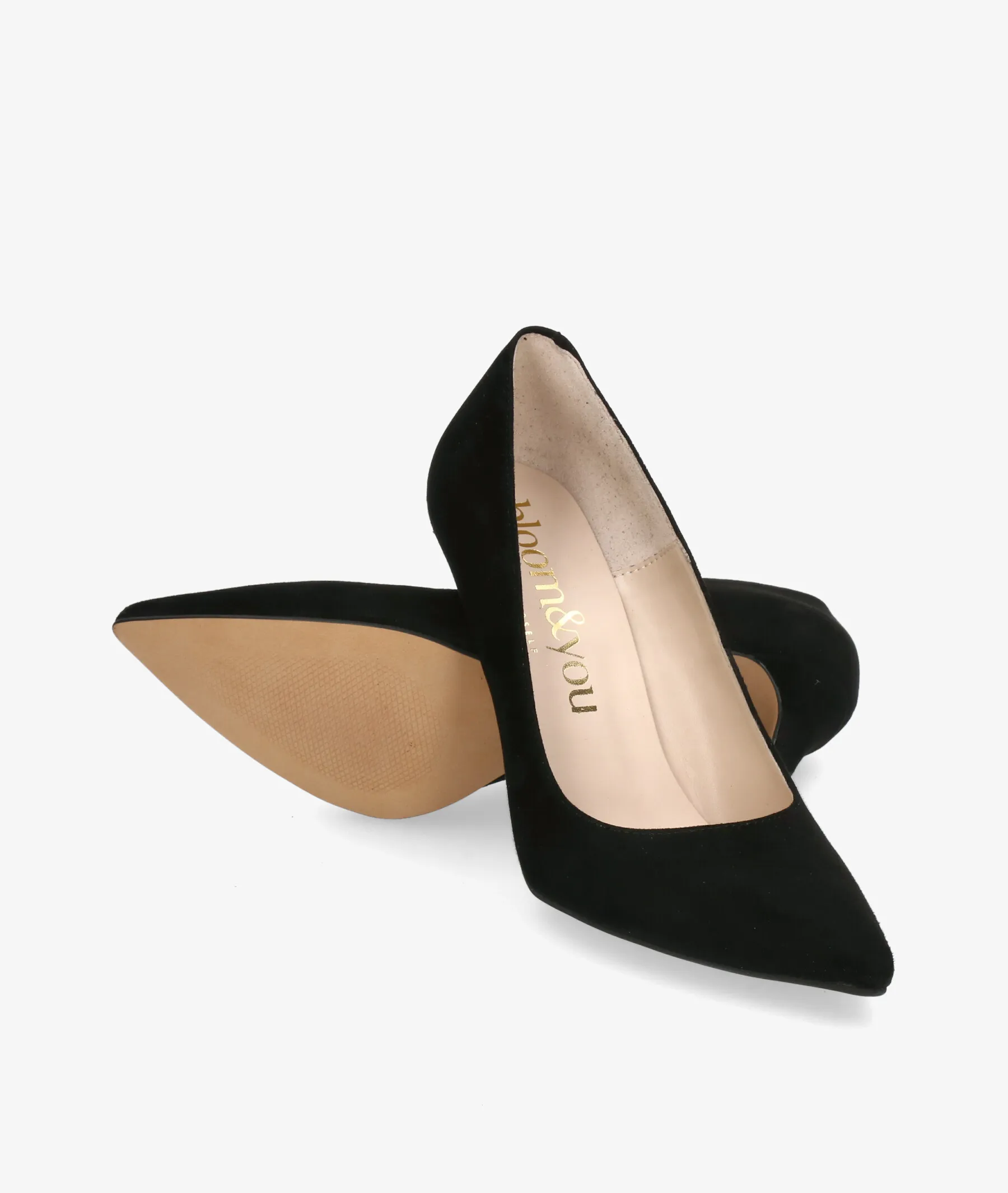 Zapatos bloom&you  ASTRID en ante negro