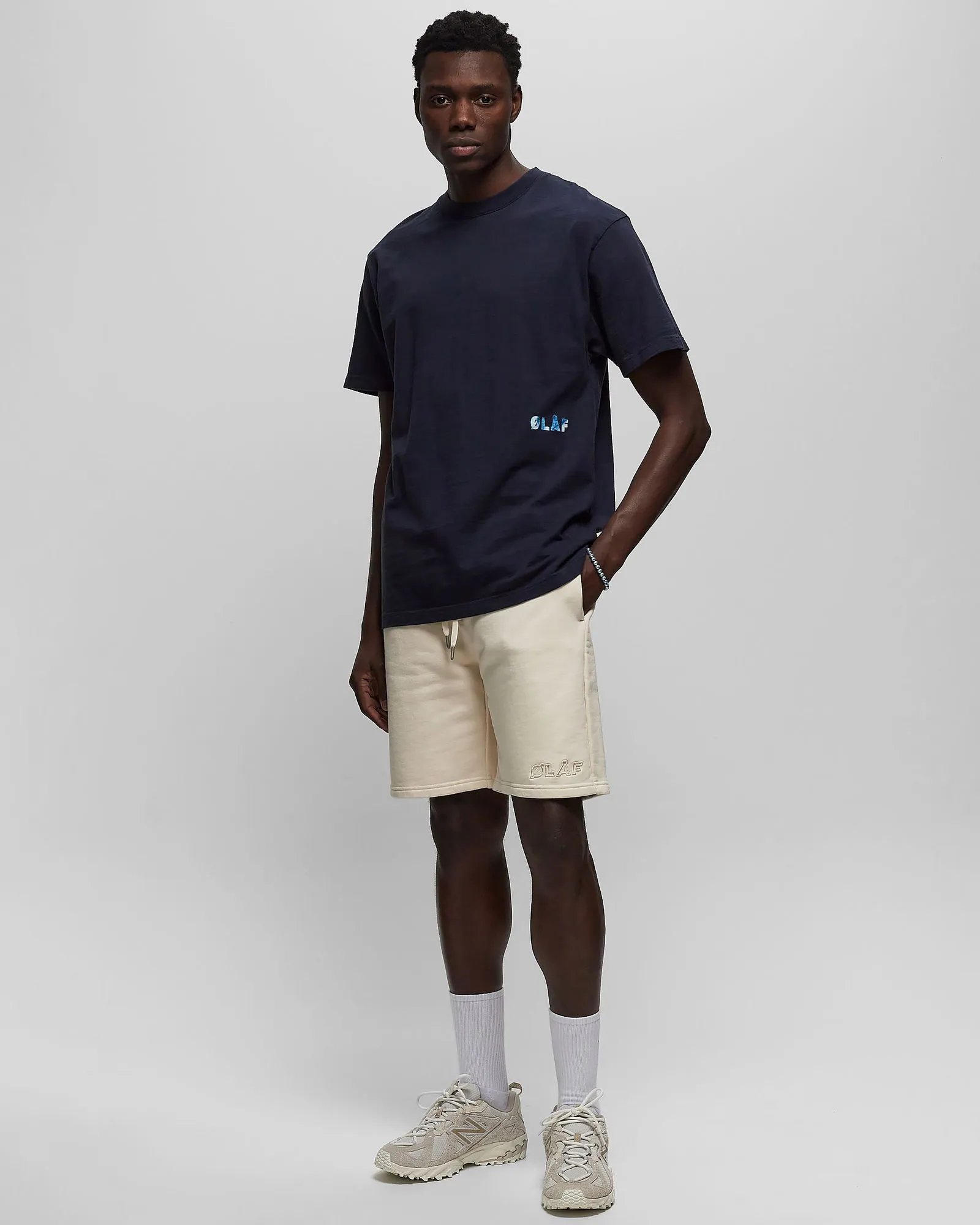 ØLÅF WATERCOLOR LOGO SLUB TEE
